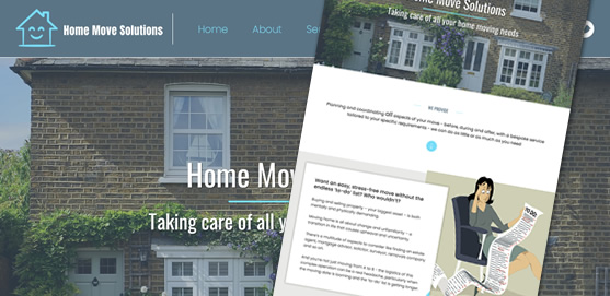 Home Move Solutions Website Design